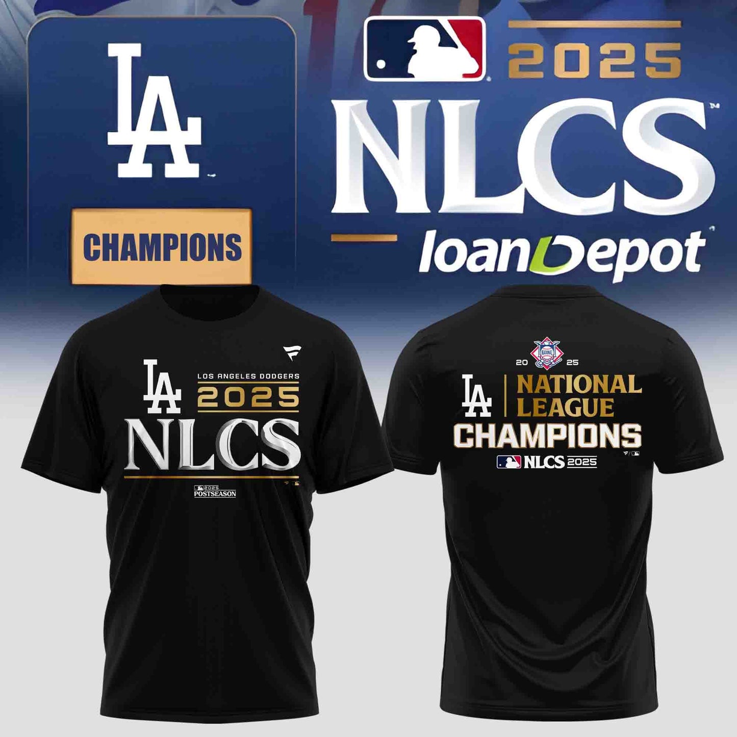 Los Angeles Dodgers 2025 National League Champions