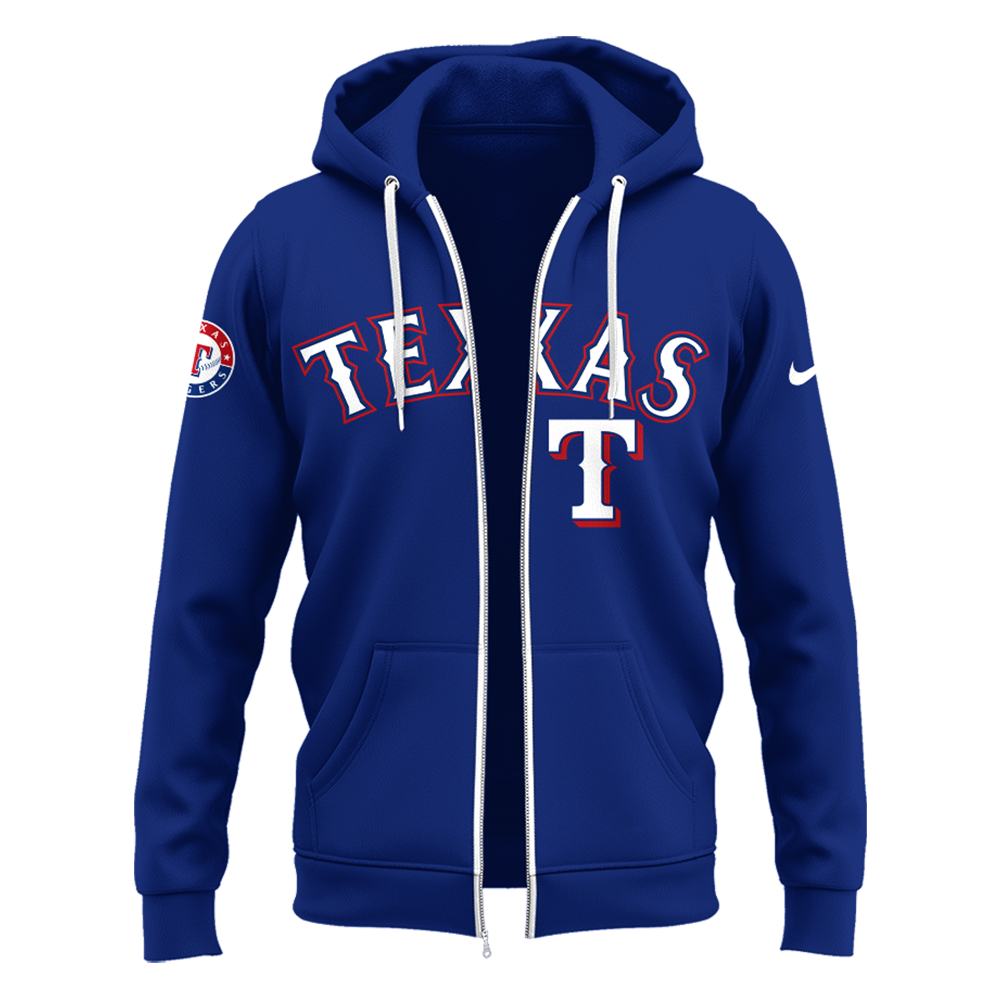 Rangers x Firefighter Appreciation Night Zip Hoodie