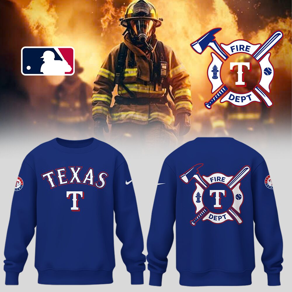 Rangers x Firefighter Appreciation Night Sweatshirt