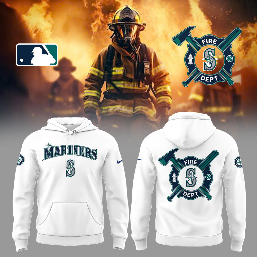 Seattle Mariners x Firefighter Appreciation Night Hoodie-LL250306009
