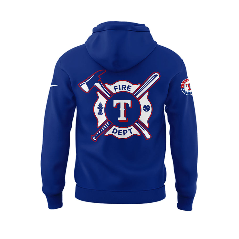 Rangers x Firefighter Appreciation Night Hoodie