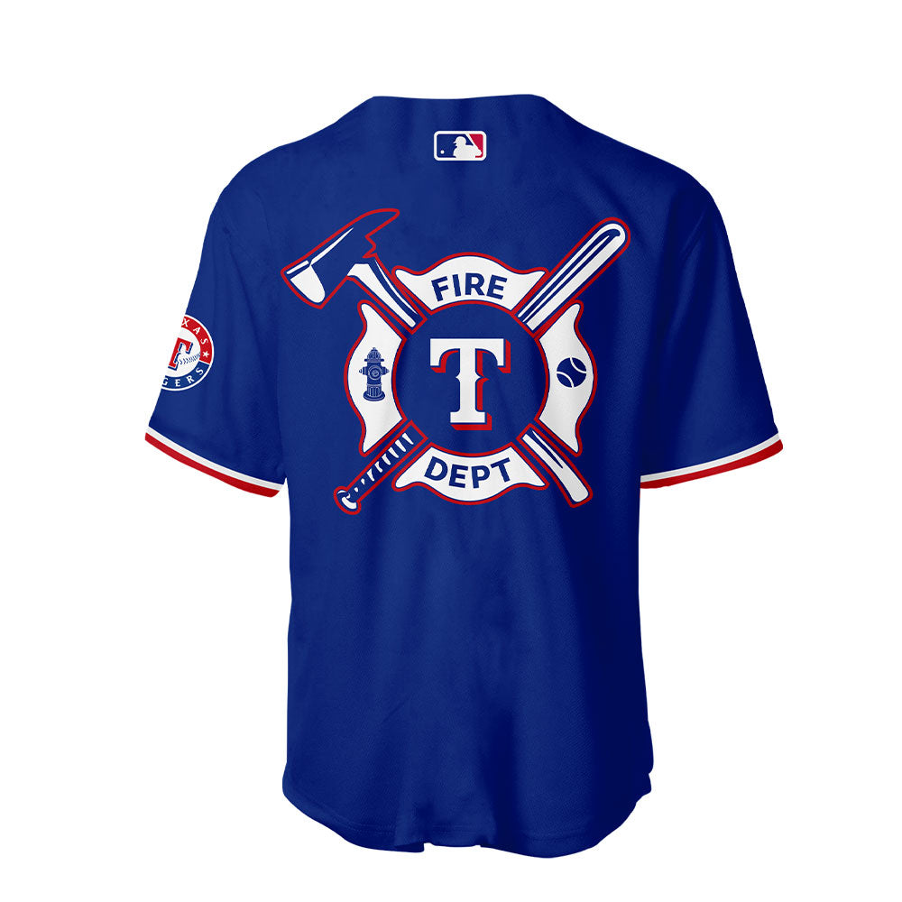 Rangers x Firefighter Appreciation Night Jersey