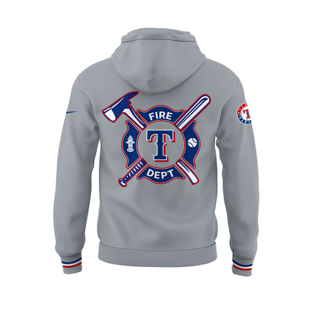 Rangers x Firefighter Appreciation Night Hoodie