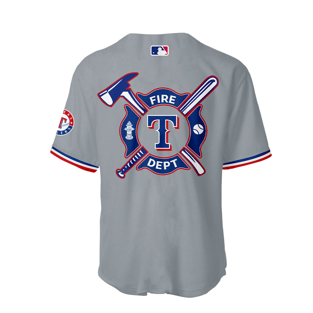 Rangers x Firefighter Appreciation Night Jersey
