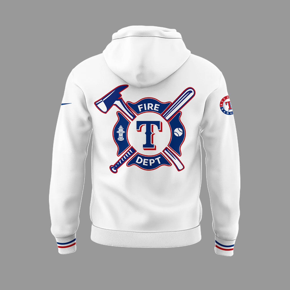 Rangers x Firefighter Appreciation Night Hoodie