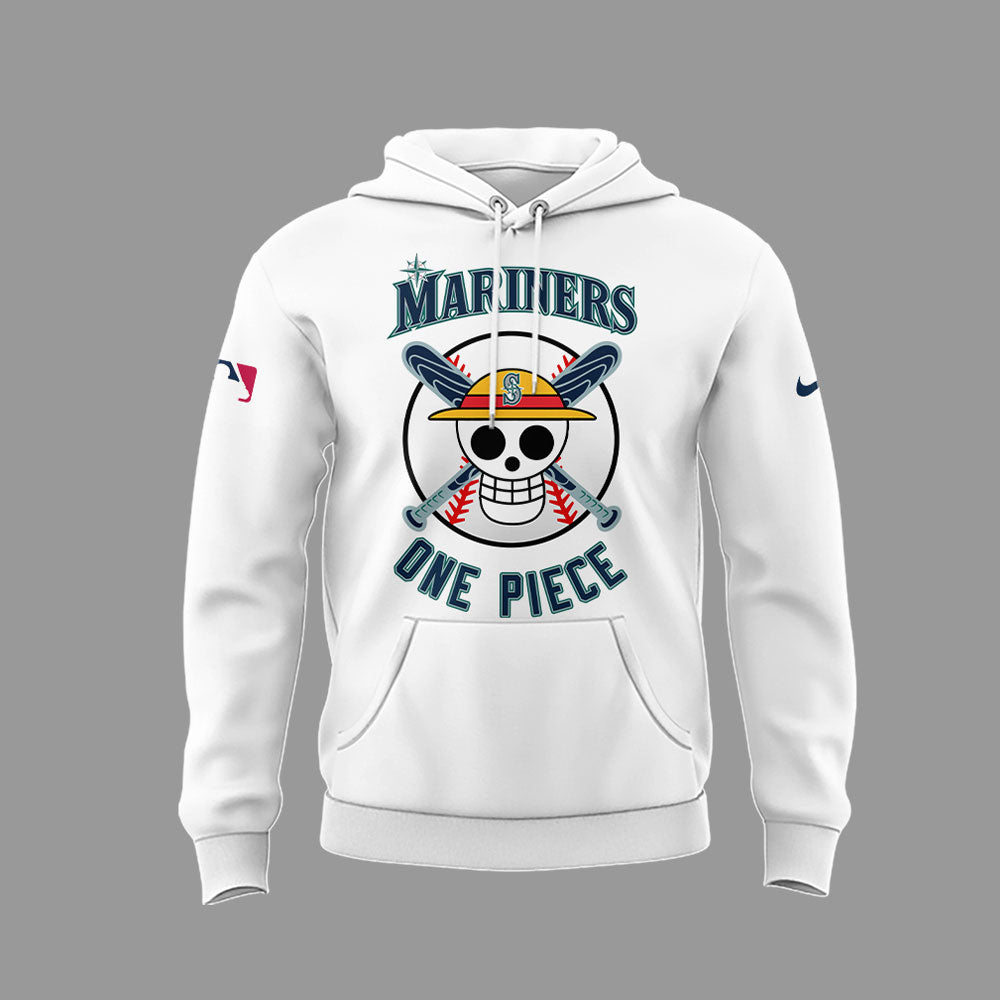 Seattle Mariners x One Piece Night Hoodie-LL250319004