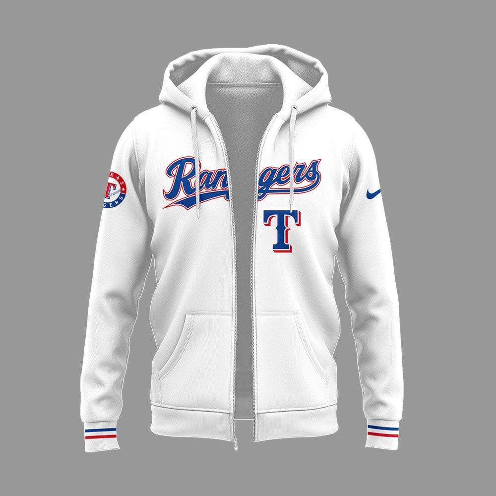 Rangers x Firefighter Appreciation Night Zip Hoodie