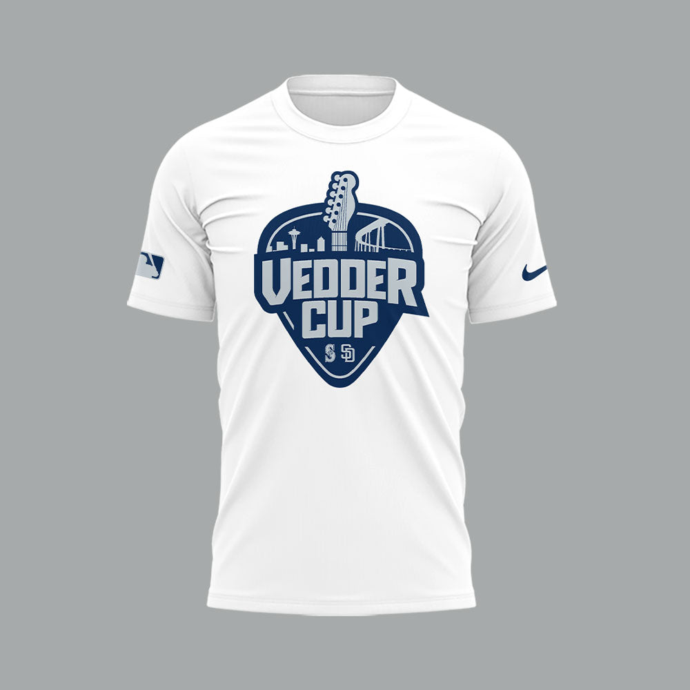 Seattle Mariners x Happy Vedder Cup TShirt-LL250517009