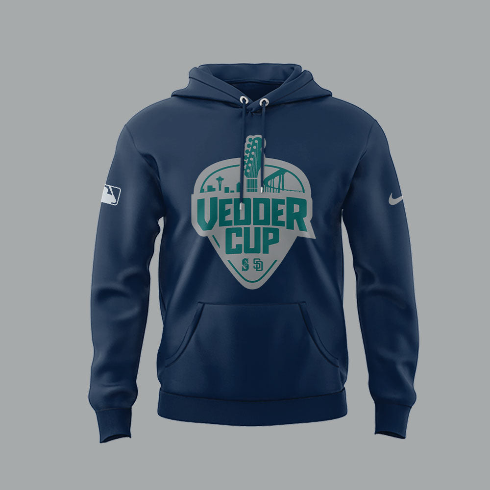 Seattle Mariners x Happy Vedder Cup Hoodie-LL250517012