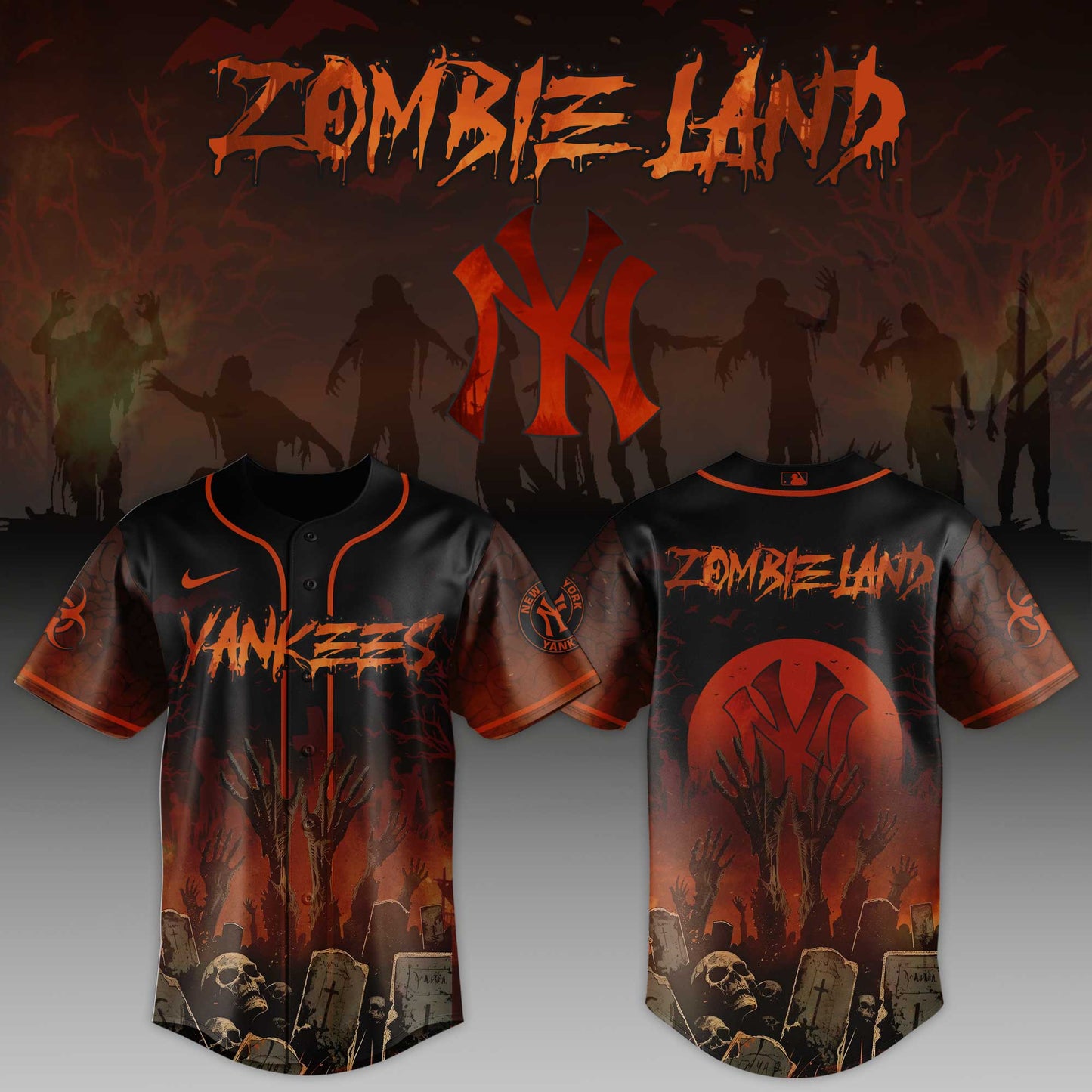 .NYY Special ZombieLand Limited Edition Jersey