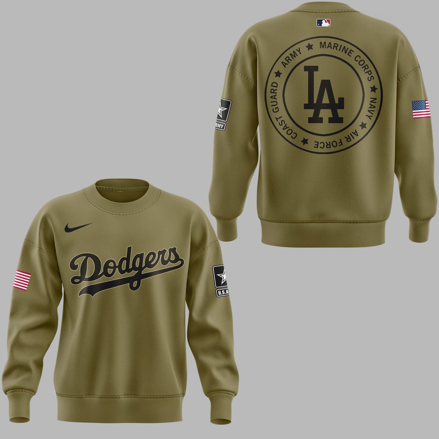 Limited Edition LA Dodgers x Military Appreciation Night 2025 Sweatshirt