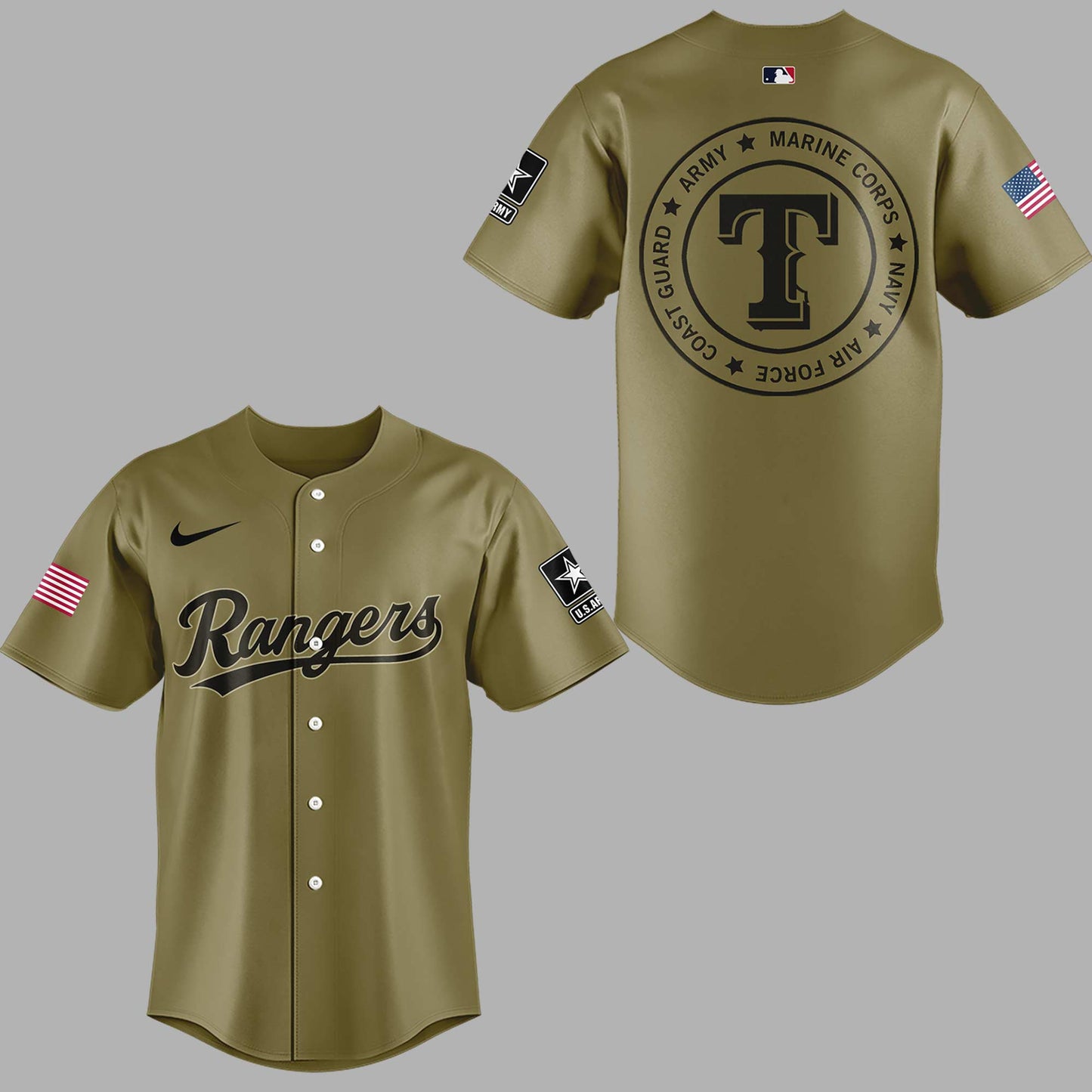 Rangers x Military Appreciation Night Jersey