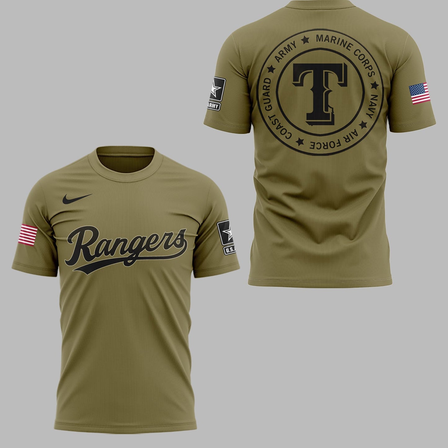 Rangers x Military Appreciation Night T-Shirt