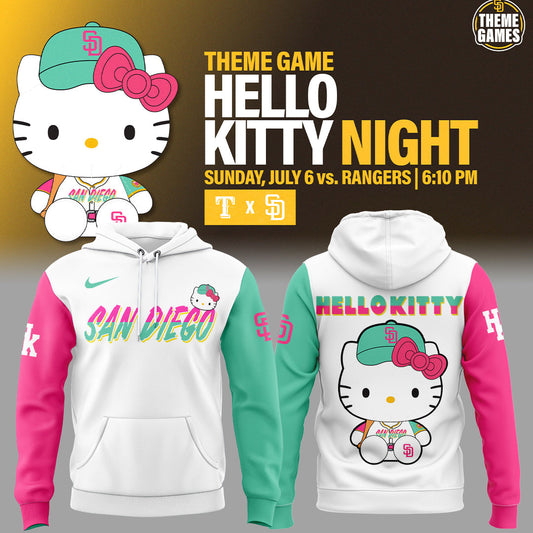 Limited Edition San Diego x Hello Kitty Night Hoodie-ND04022557