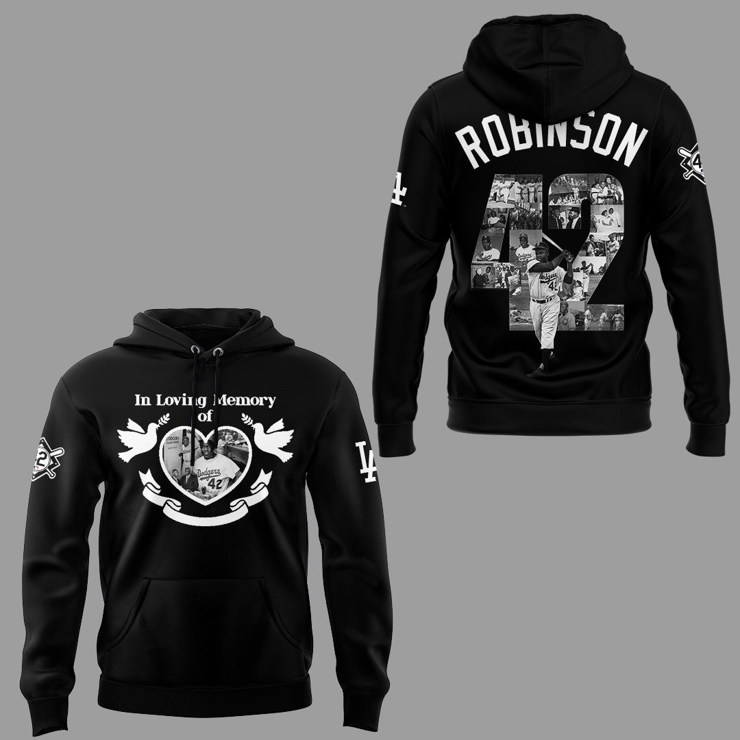 Limited Edition LA Dodgers x Jackie Robinson Day 2025 Hoodie