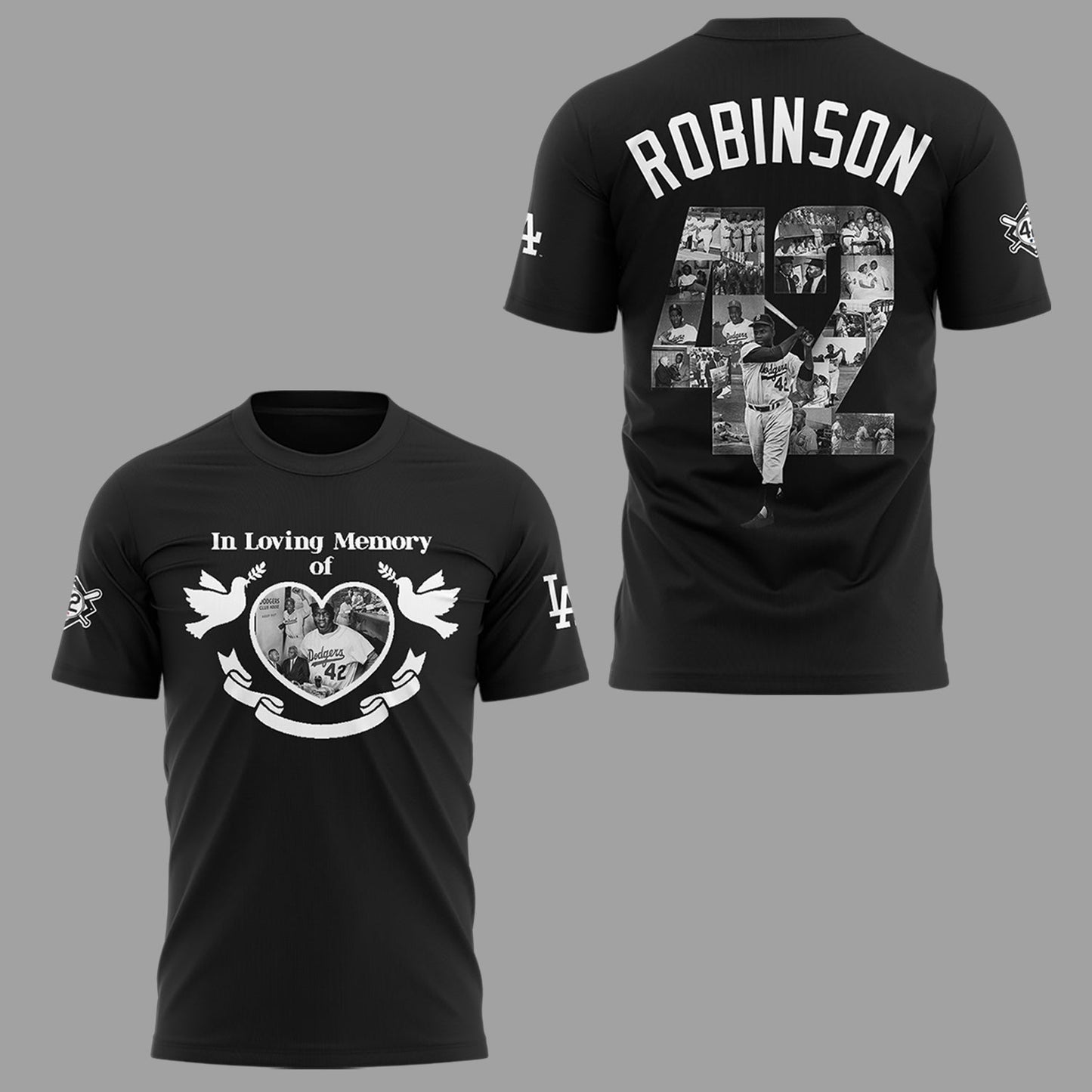 Limited Edition LA Dodgers x Jackie Robinson Day 2025 T-Shirt