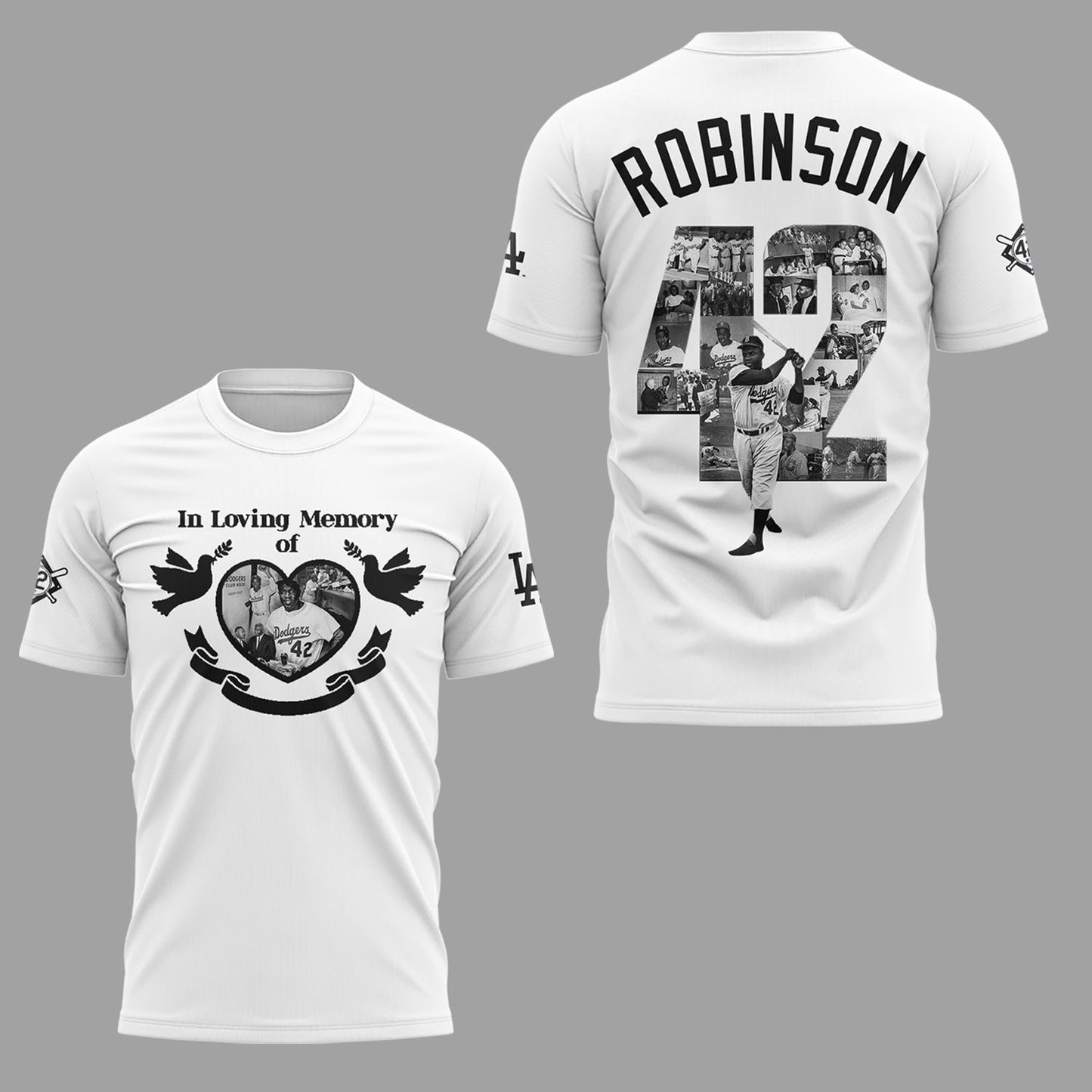 Limited Edition LA Dodgers x Jackie Robinson Day 2025 T-Shirt