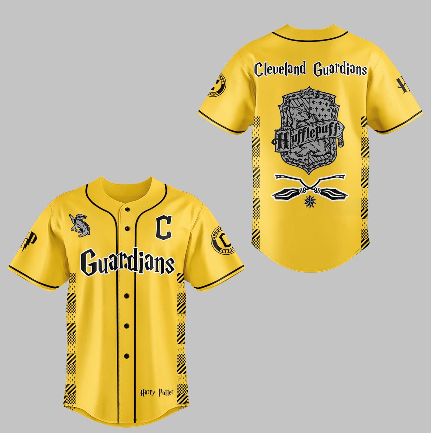 Cleveland x Harry Potter Night Hufflepuff House Jersey