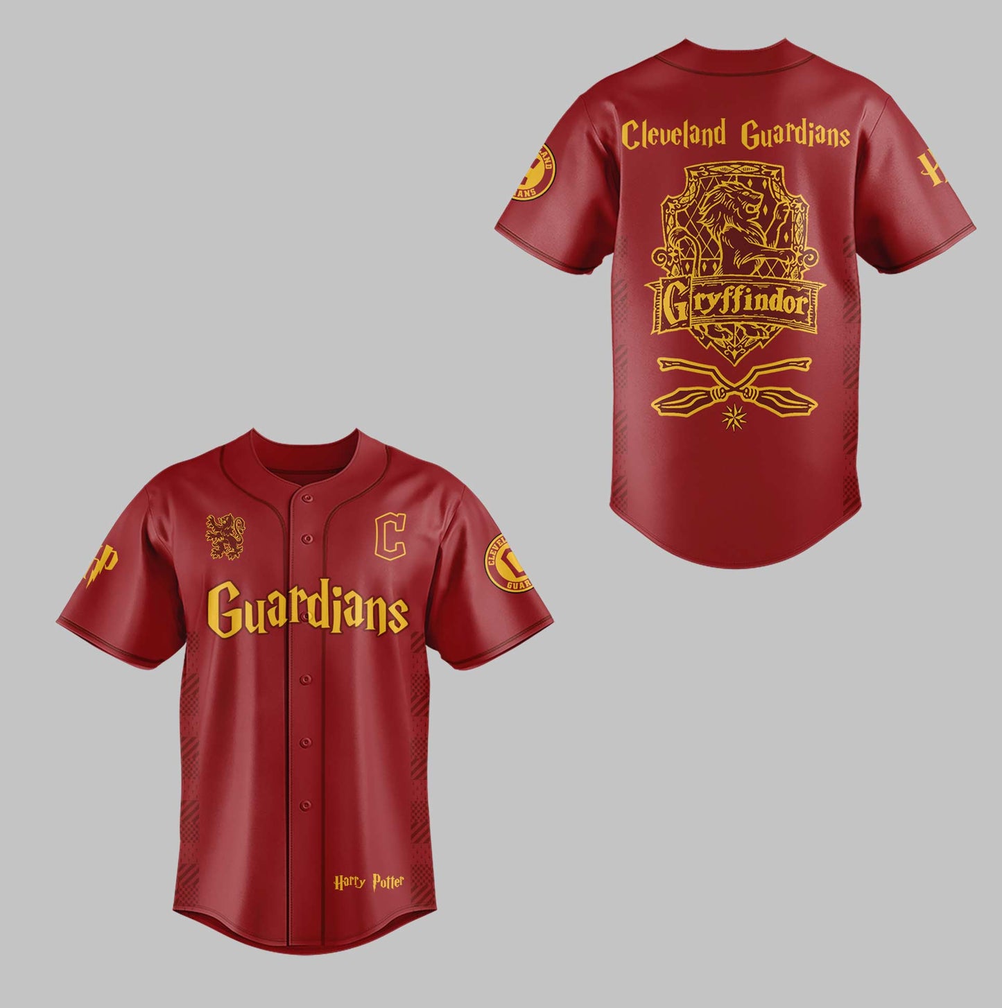 Cleveland x Harry Potter Night Gryffindor House Jersey