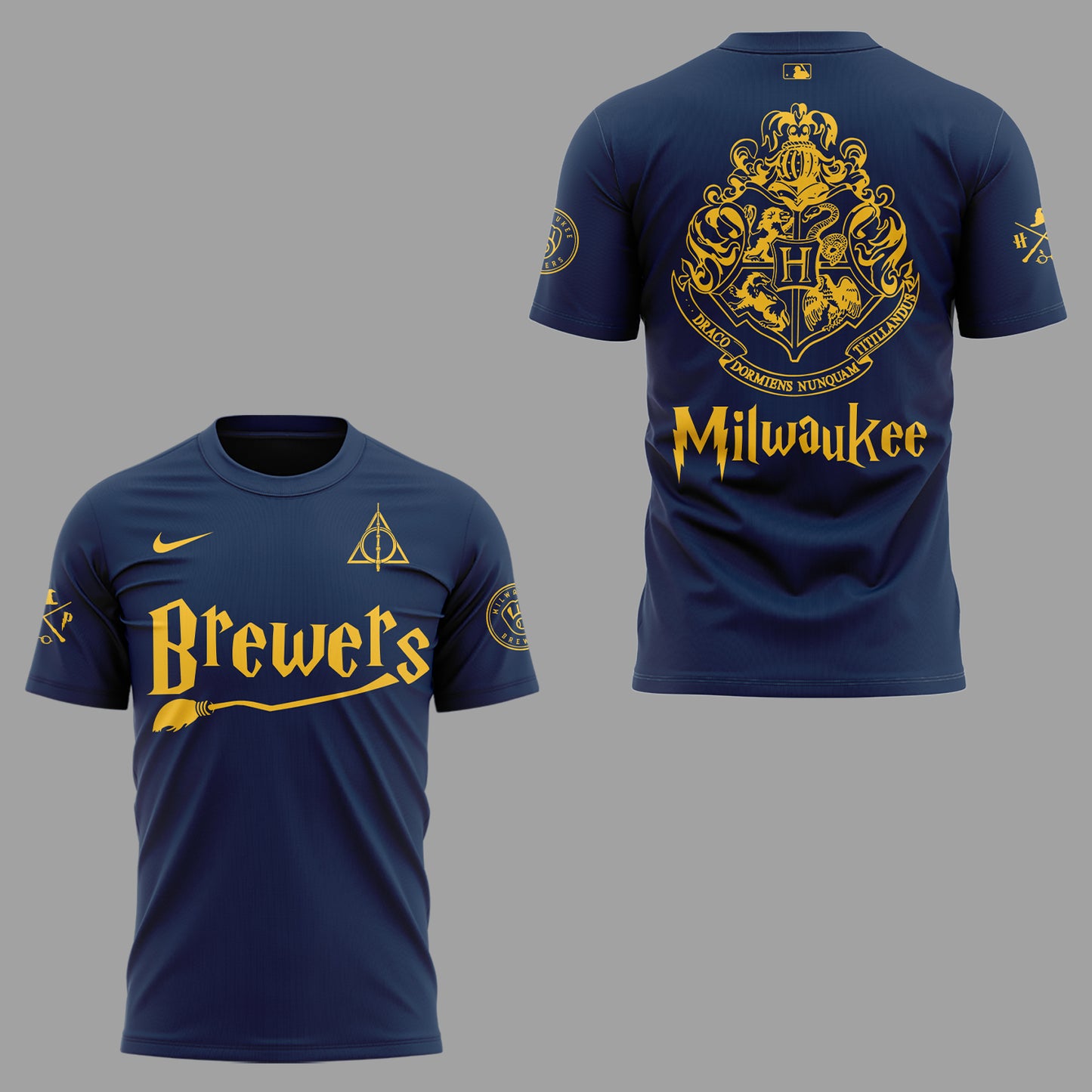 Exclusive 2025 Brewers x Harry Potter Night TShirt-ND07282567