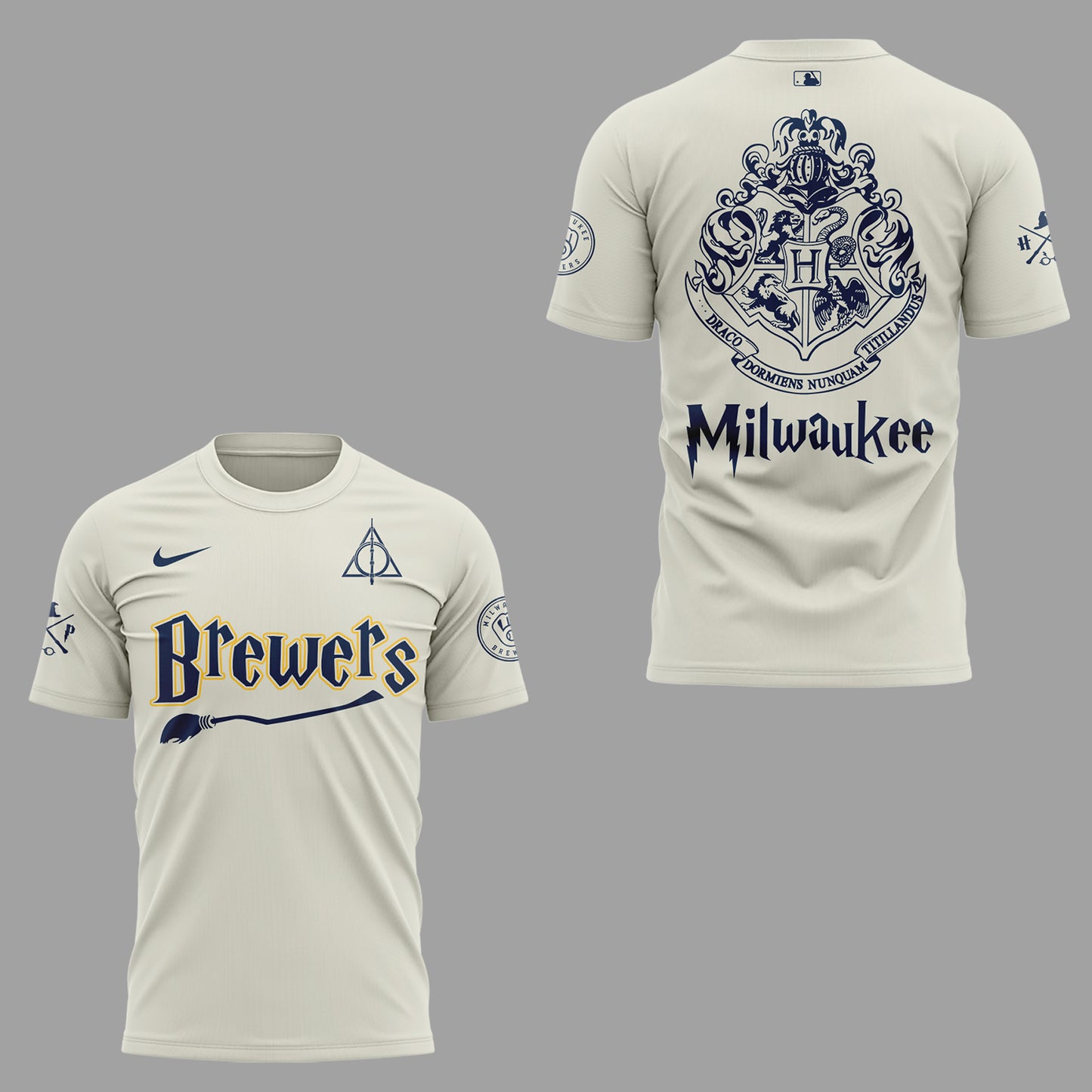 Exclusive 2025 Brewers x Harry Potter Night TShirt-ND07282569