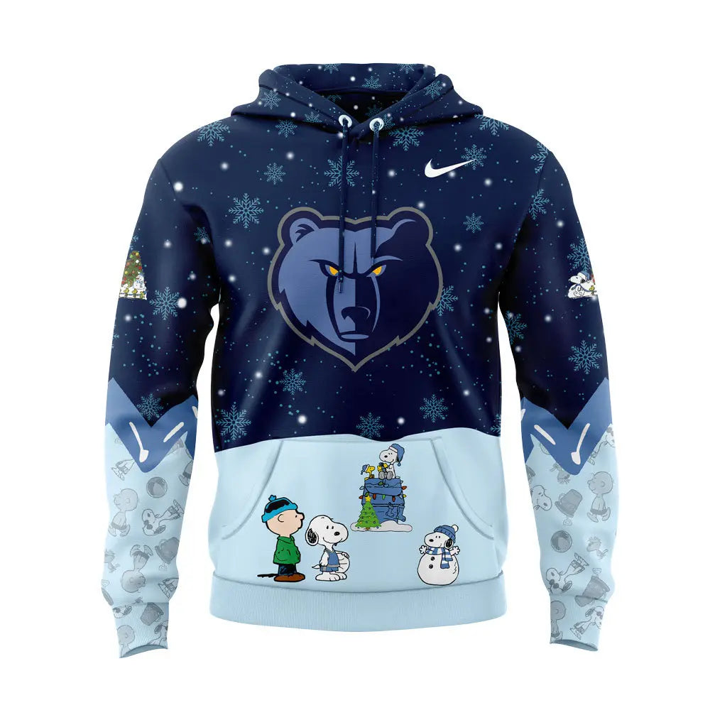Memphis Grizzlies Peanuts & Snoopy Nike Hoodie Set | SB95