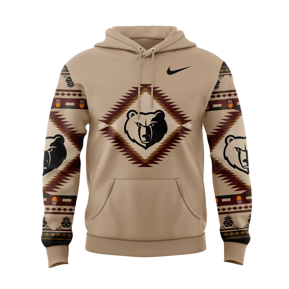 Memphis Grizzlies Native American Heritage Nike Hoodie Set | YI28