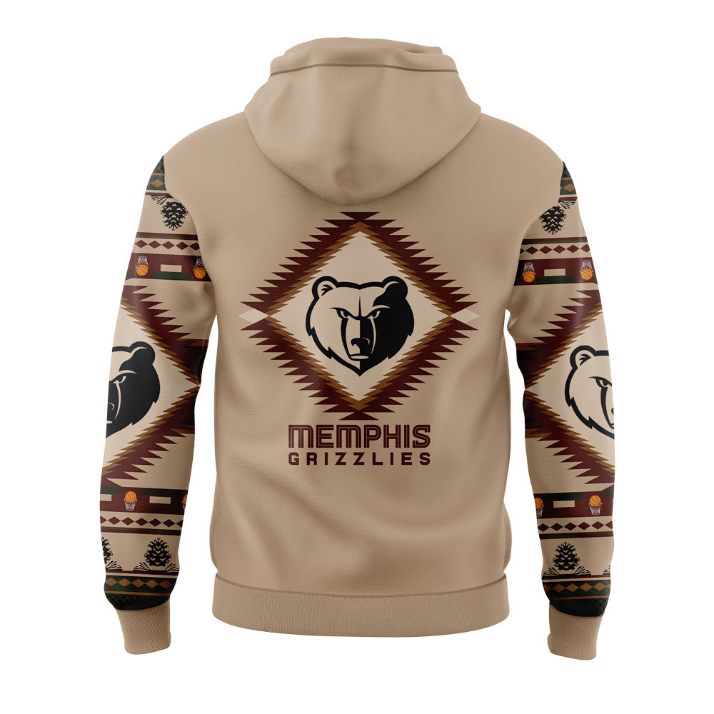 Memphis Grizzlies Native American Heritage Nike Hoodie Set | YI28