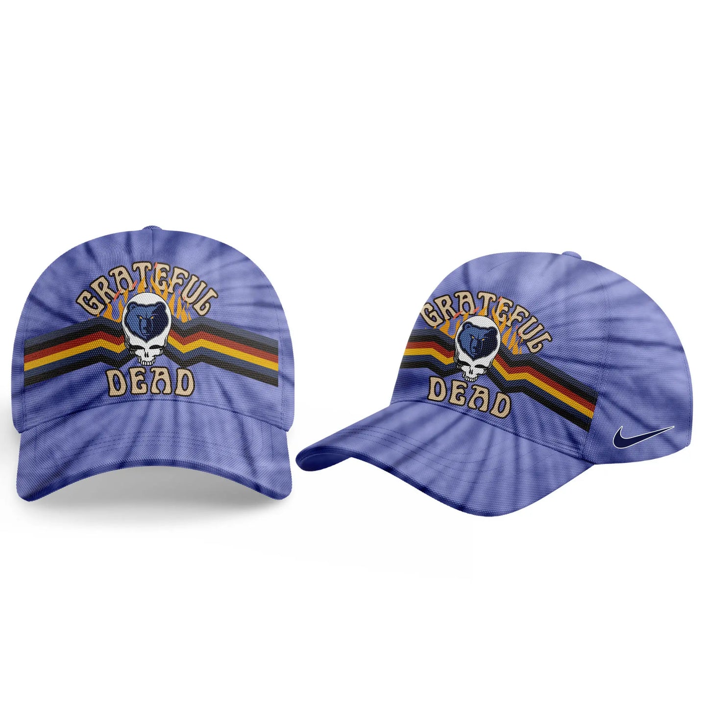 Limited Edition Nike Memphis Grizzlies Grateful Dead Night Hoodie Set | HZ43