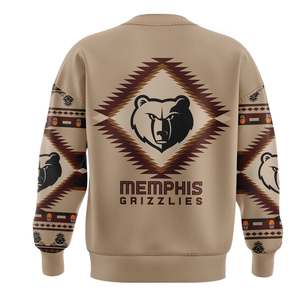 Memphis Grizzlies Native American Heritage Nike Sweatshirt+NT21122428ID10DS11 | PV56
