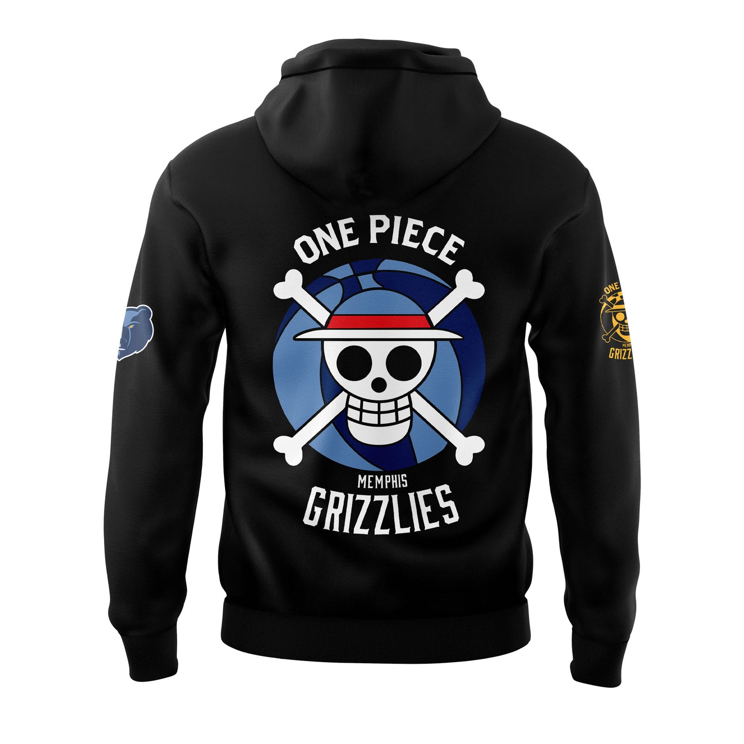 Welcome Luffy are joining the Memphis Grizzlies Black Hoodie Set | VO74
