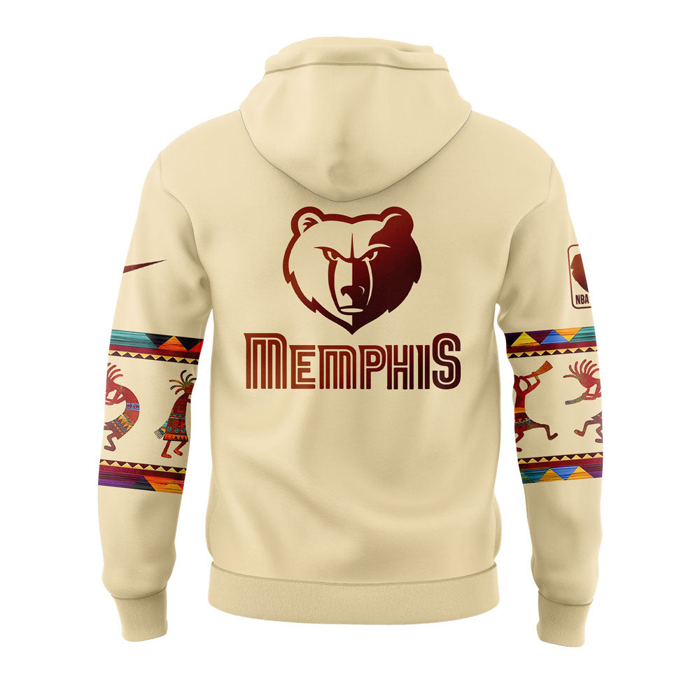 Memphis Grizzlies Native American Heritage Nike Hoodie Set V3 | RD31