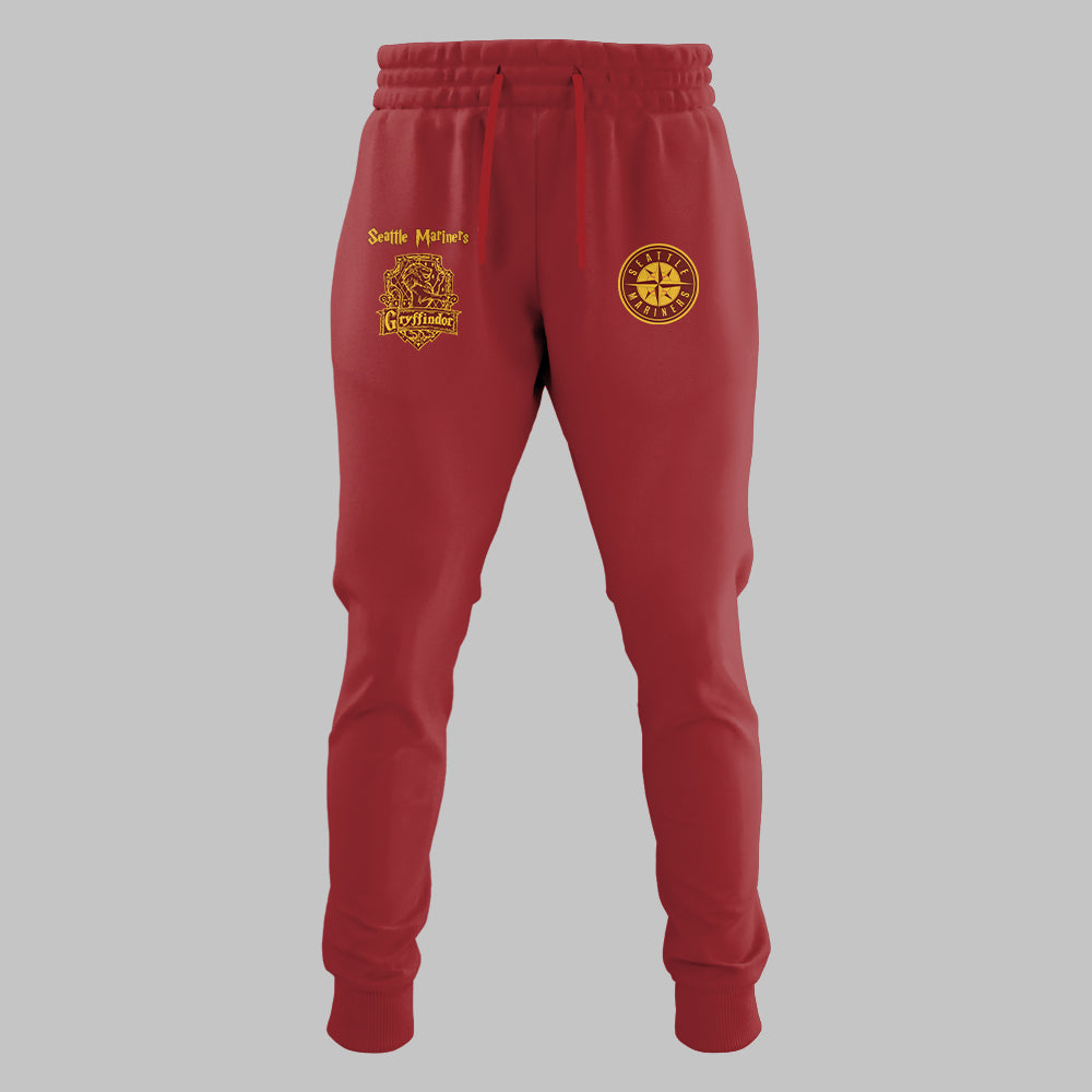 Seattle Mariners x Harry Potter Night Gryffindor House Hoodie-PAC04292542