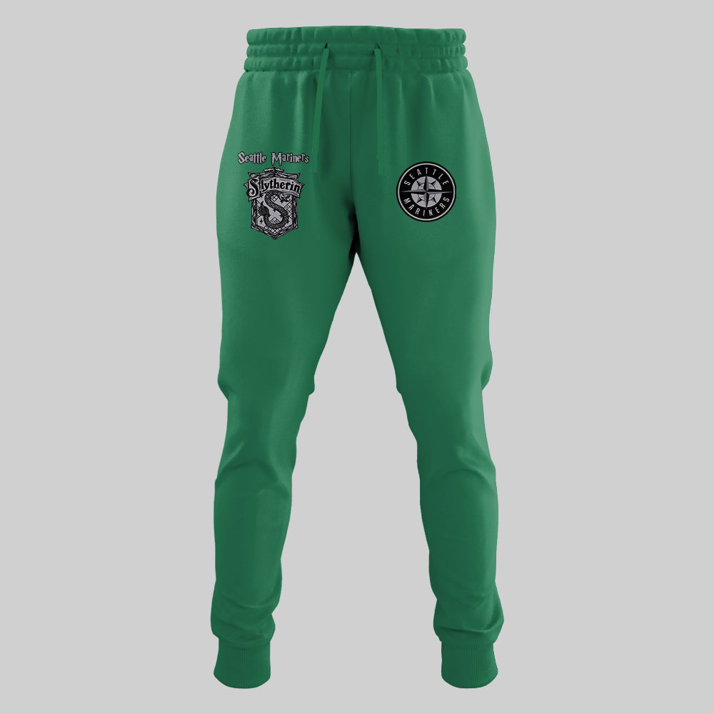Seattle Mariners x Harry Potter Night Slytherin HouseHoodie-PAC04292548