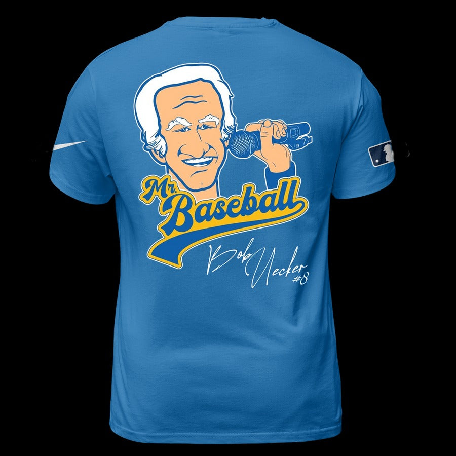 Honoring The Legend, Brewers Baseball Hall of Famer Bob Uecker TShirt -PU011725035