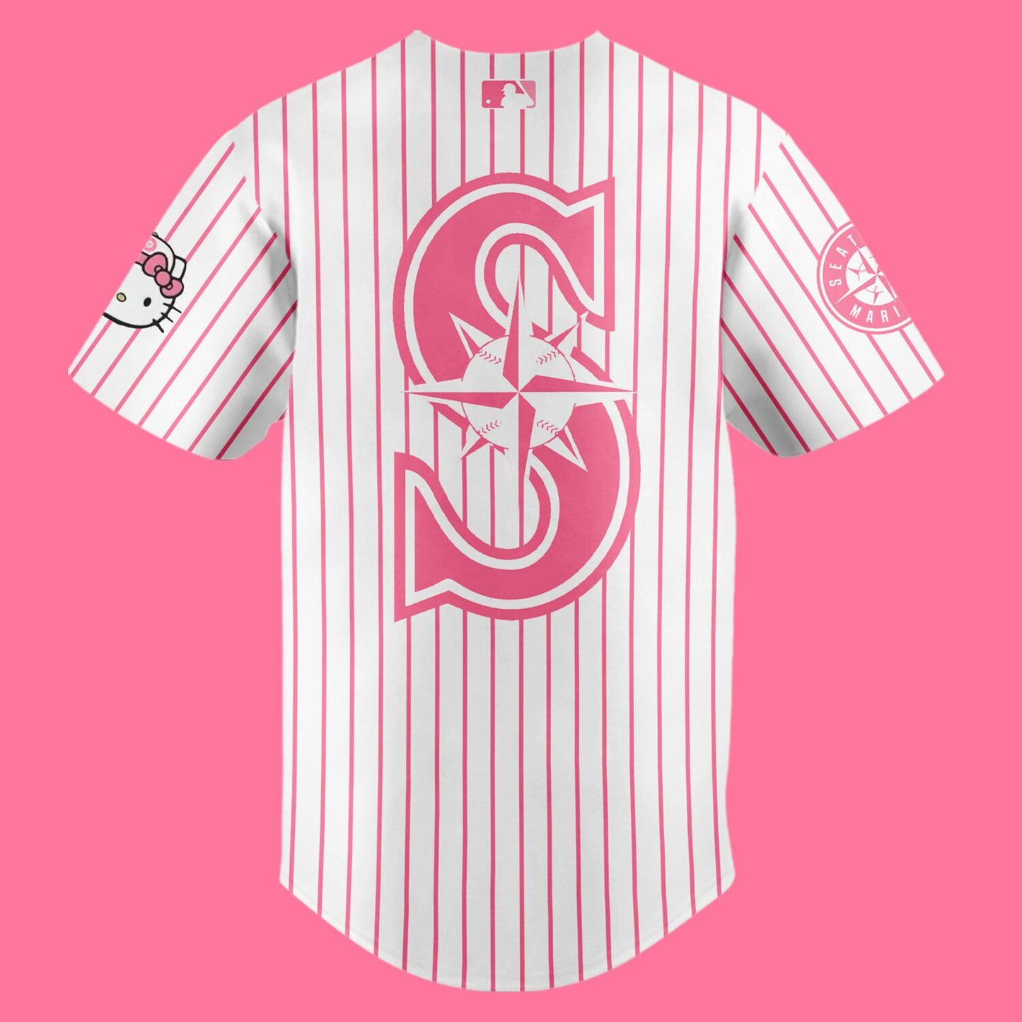 Limited Edition Hello Kitty Night September 10th Baseball Jersey-PU090824505
