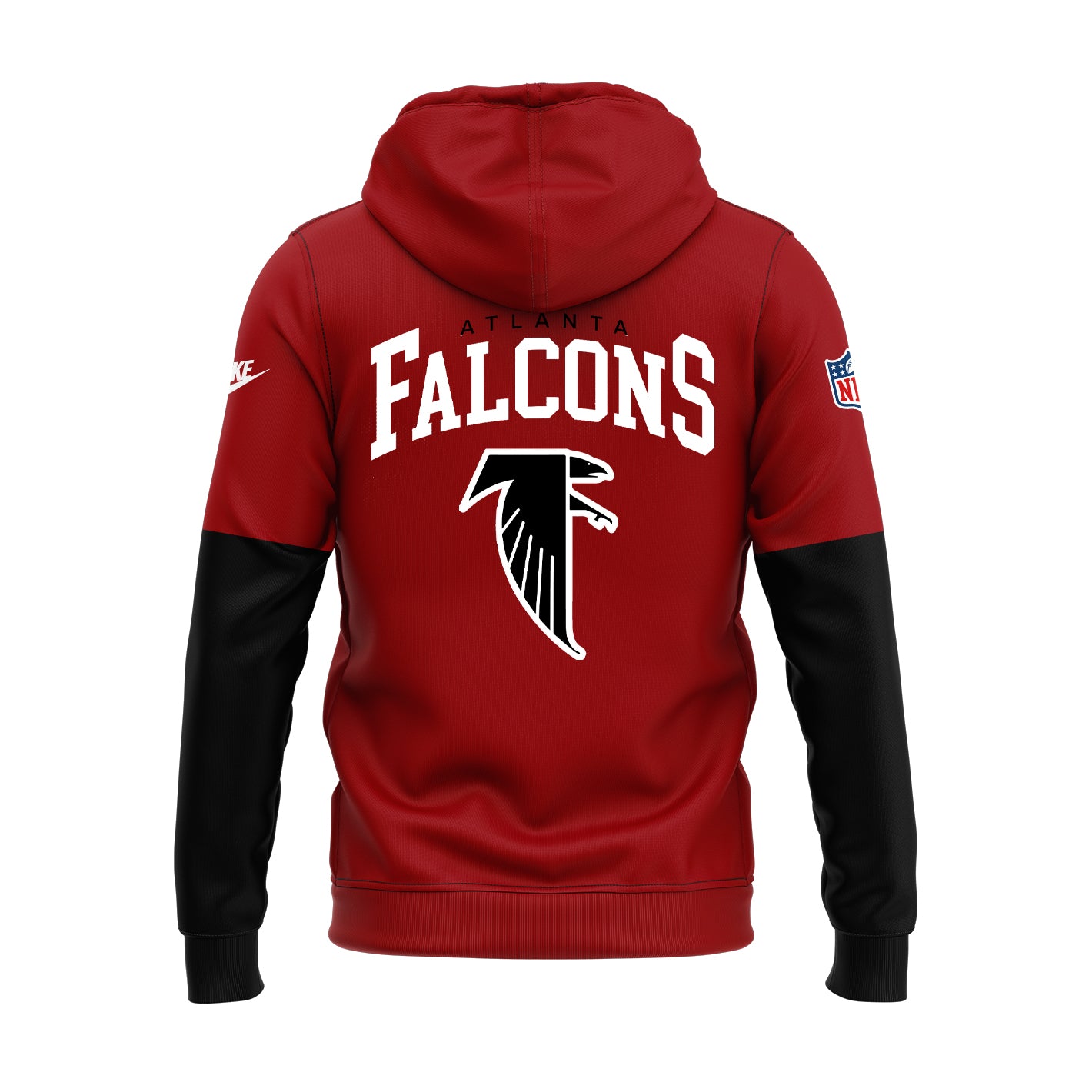 Atlanta Falcons 2025 Limited Edition Throwback Red Hoodie