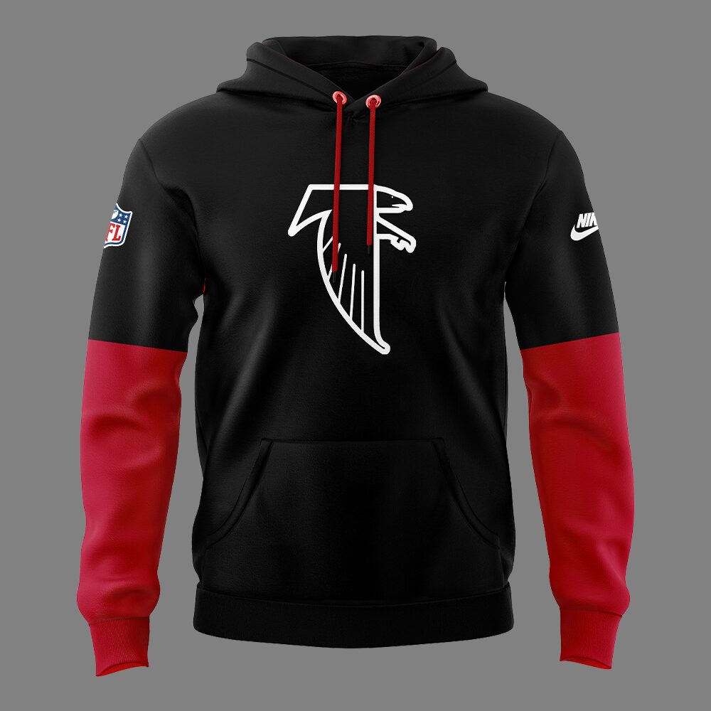 Atlanta Falcons 2025 Limited Edition Throwback Black Hoodie