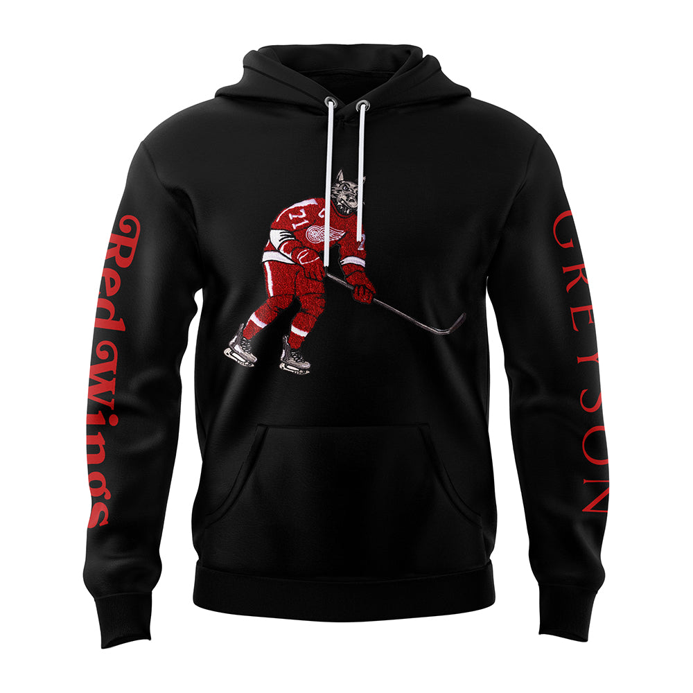 Greyson x Detroit Red Wings Dark Hoodie