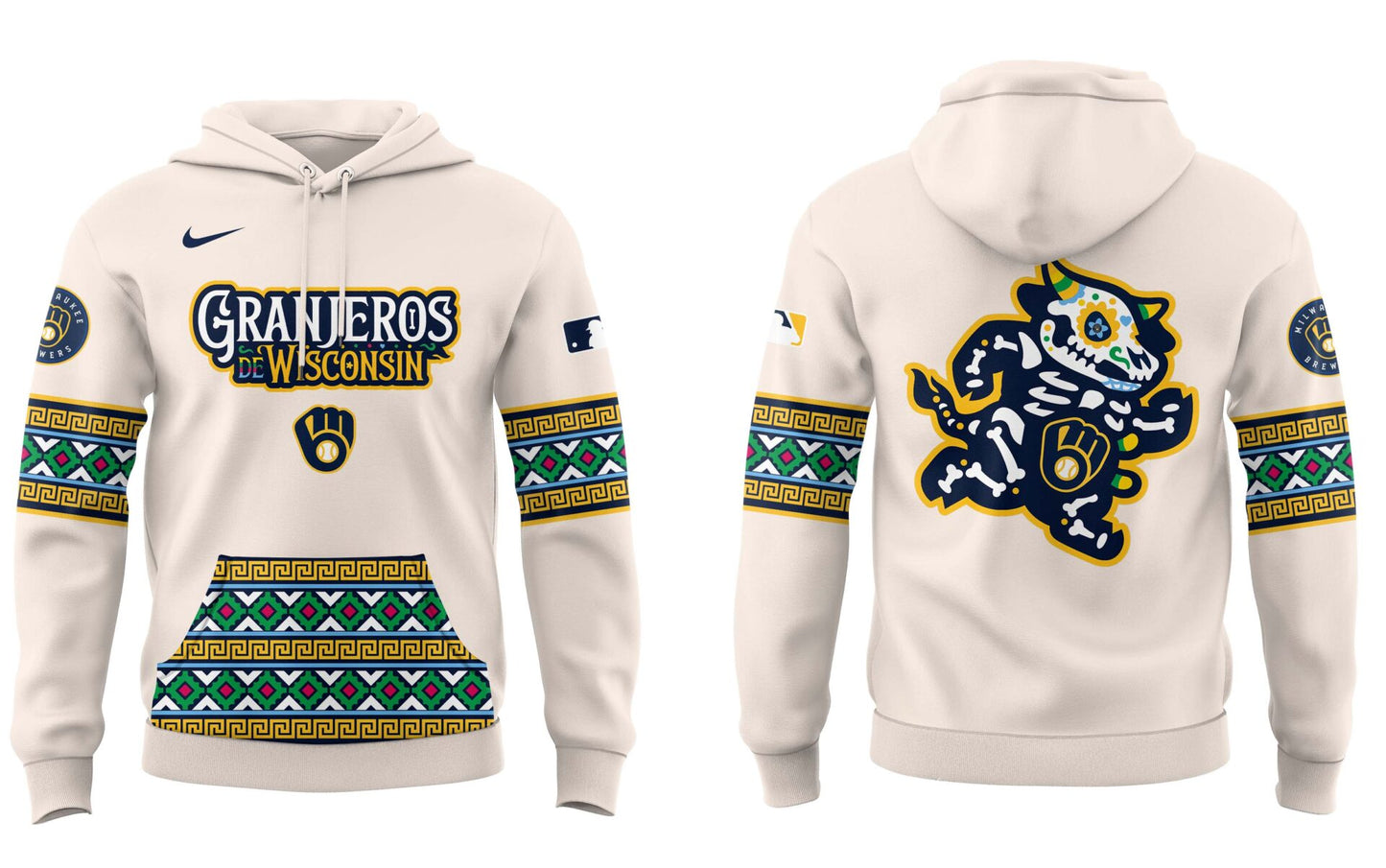 Brewers Baseball Limited "Granjeros de Wisconsin 2025" Hoodie-PU25031903