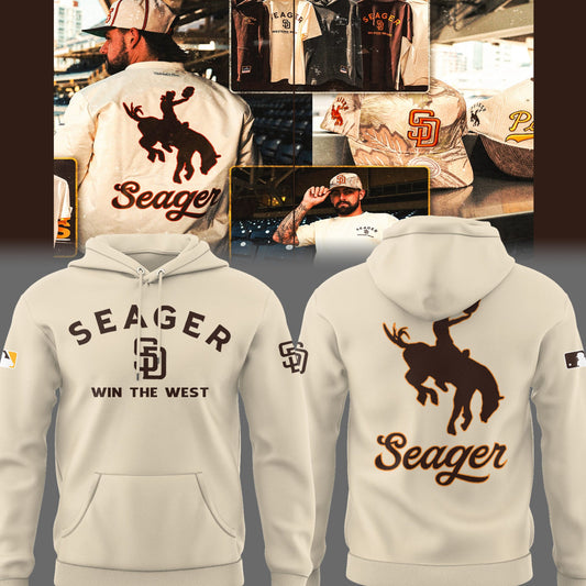 Limited Edition Padres Baseball x Seager Hoodie
