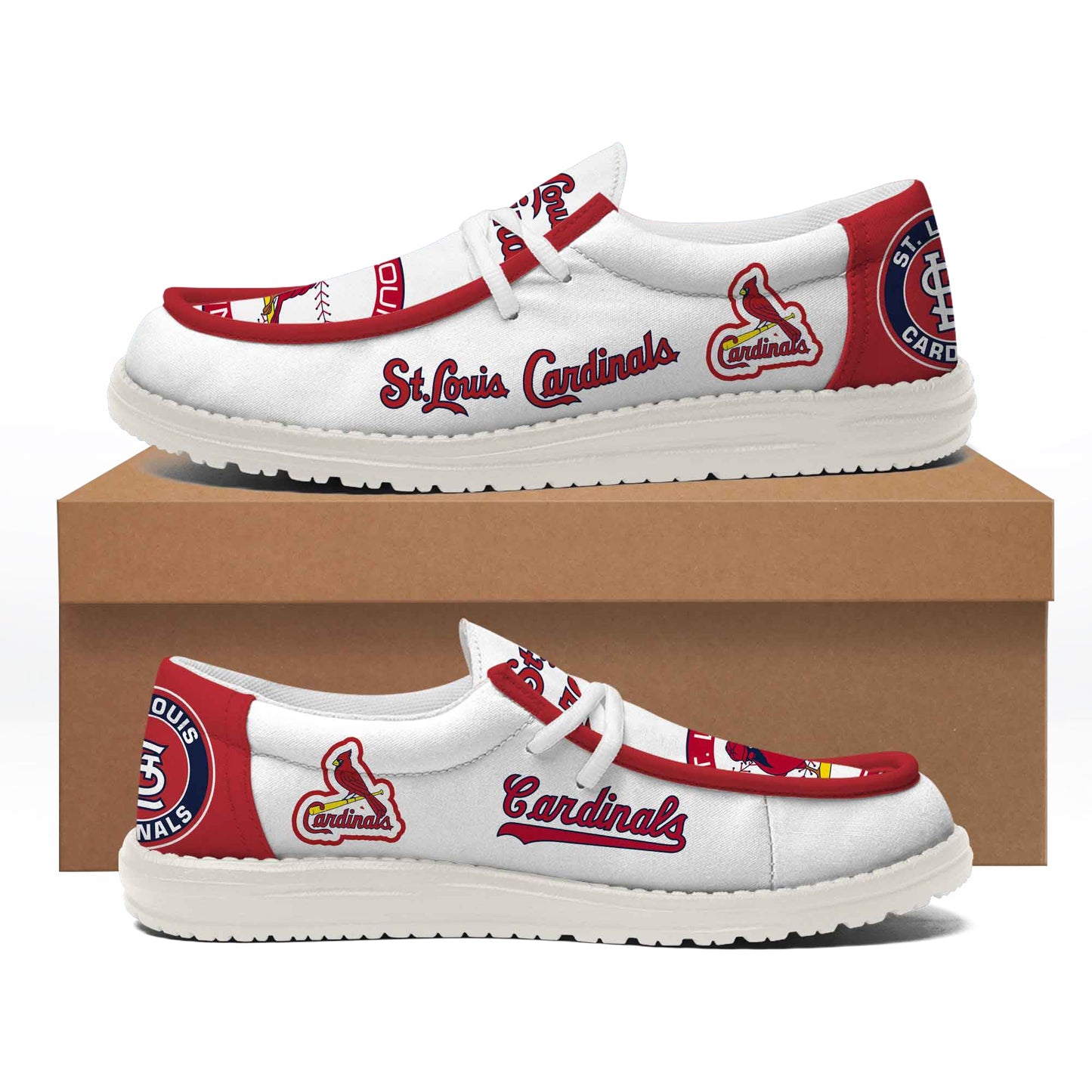 St. Louis Cardinals | Hey Dude Shoes, MLB Personalized Limited Edition Shoes 2025 | BX51