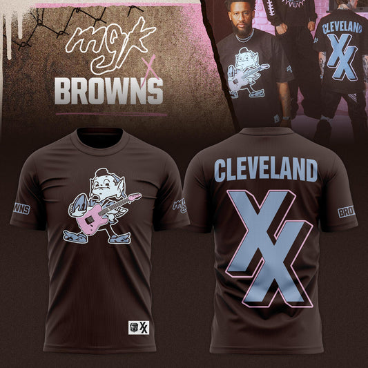 MGK x Cleveland Browns T-Shirt Special Version