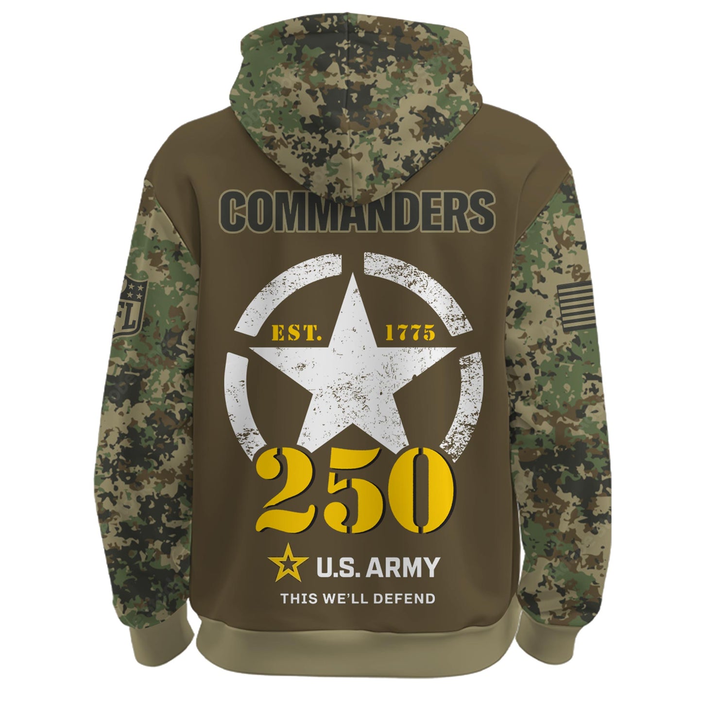 WAS-Army 250th Birthday Hoodie Limited Edions