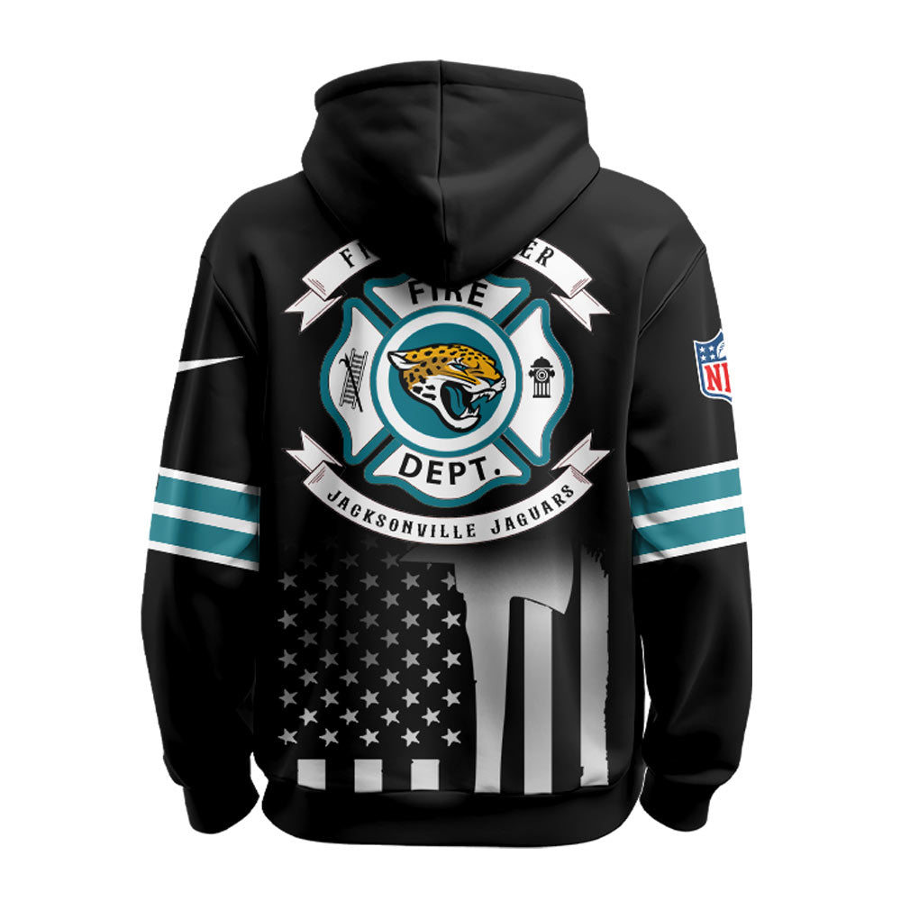 Jacksonville Jaguars x Firefighter Appreciation Night Game Hoodie