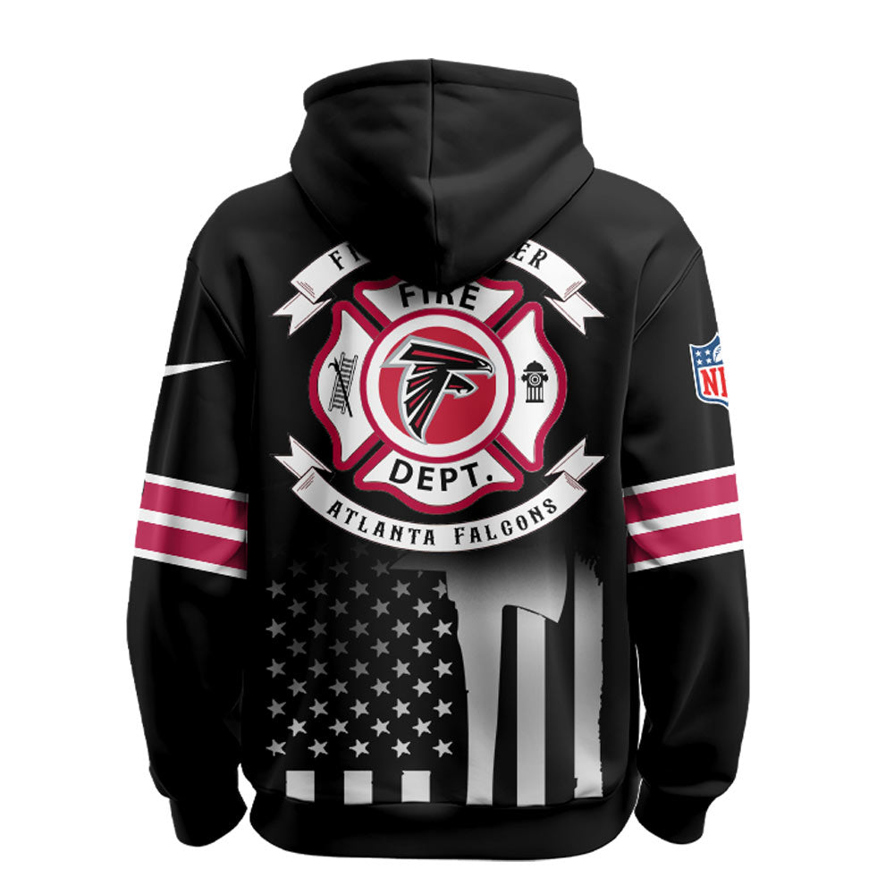 Atlanta Falcons x Firefighter Appreciation Night Game Hoodie