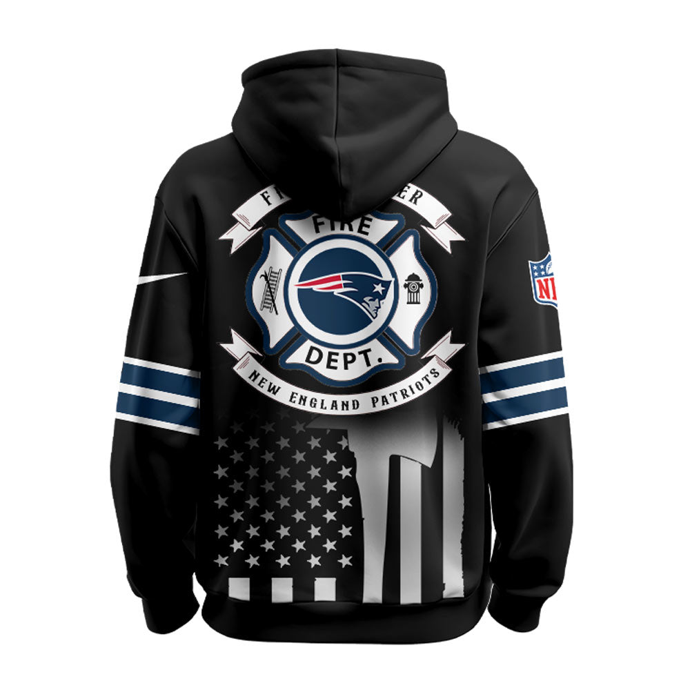 New England Patriots x Firefighter Appreciation Night Game Hoodie