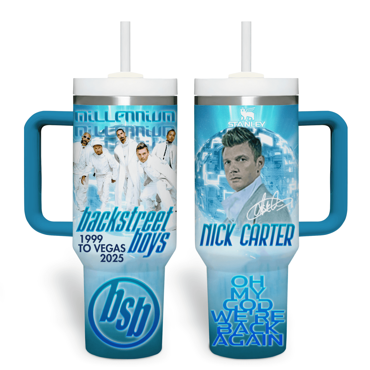 6 Models-BSBS 40oz Tumbler With Handle TNSM