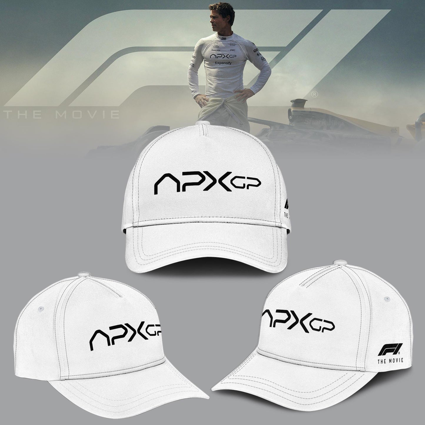 F1 The Movie 2025 APXGP “Brad Pitt” Jersey