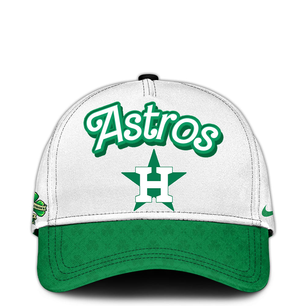 Houston Astros MLB x STPatrick's Day Limited Edition Hoodie 2025 | FK77